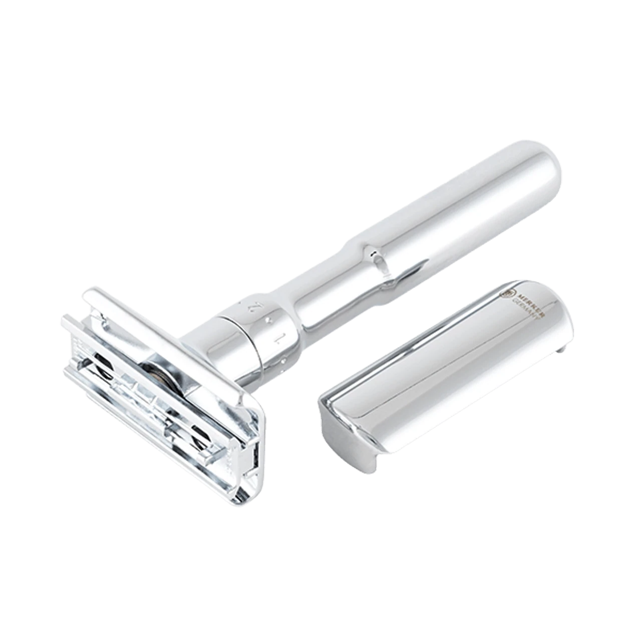 Merkur Futur Adjustable Double Edge Safety Razor, Polished Finish