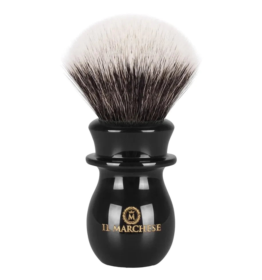 Il Marchese Cavour SHD Two Band Premium Shaving Brush - Black