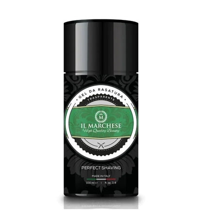Il Marchese Transparent Shaving Gel for Finishes, Line Ups, and Contours - Perfect for Beard Line Up