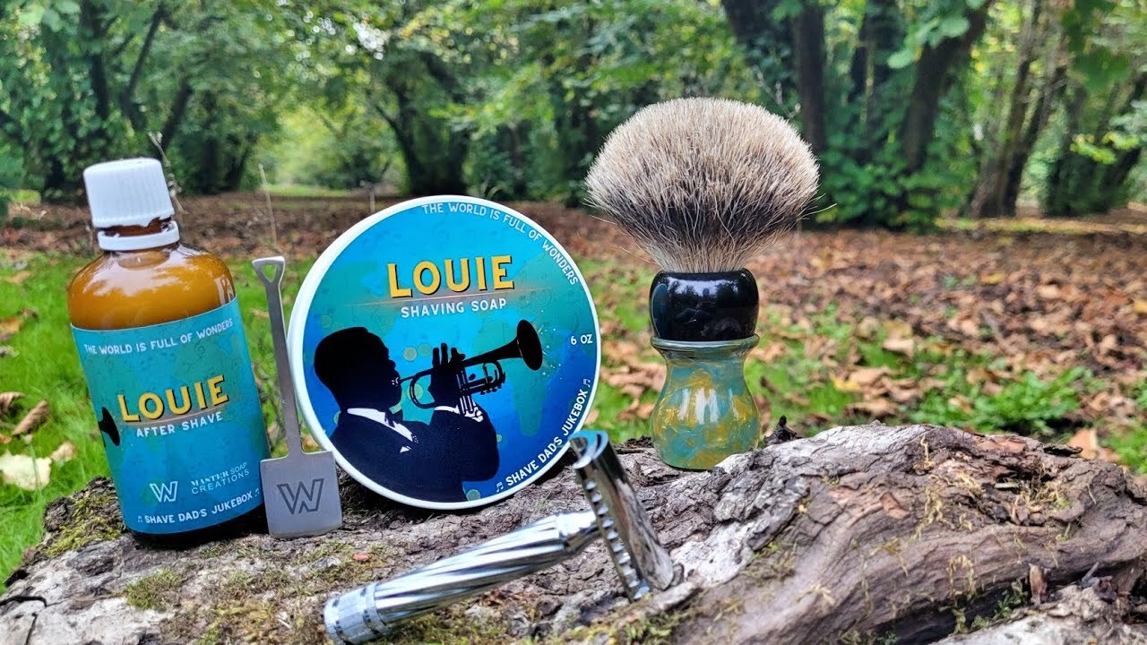 Shave Dad Louie Premium Artisan Shave Soap by Master Soap Creations