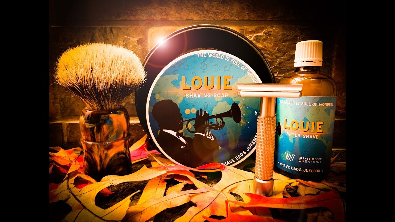 Shave Dad Louie Premium Artisan Shave Soap by Master Soap Creations