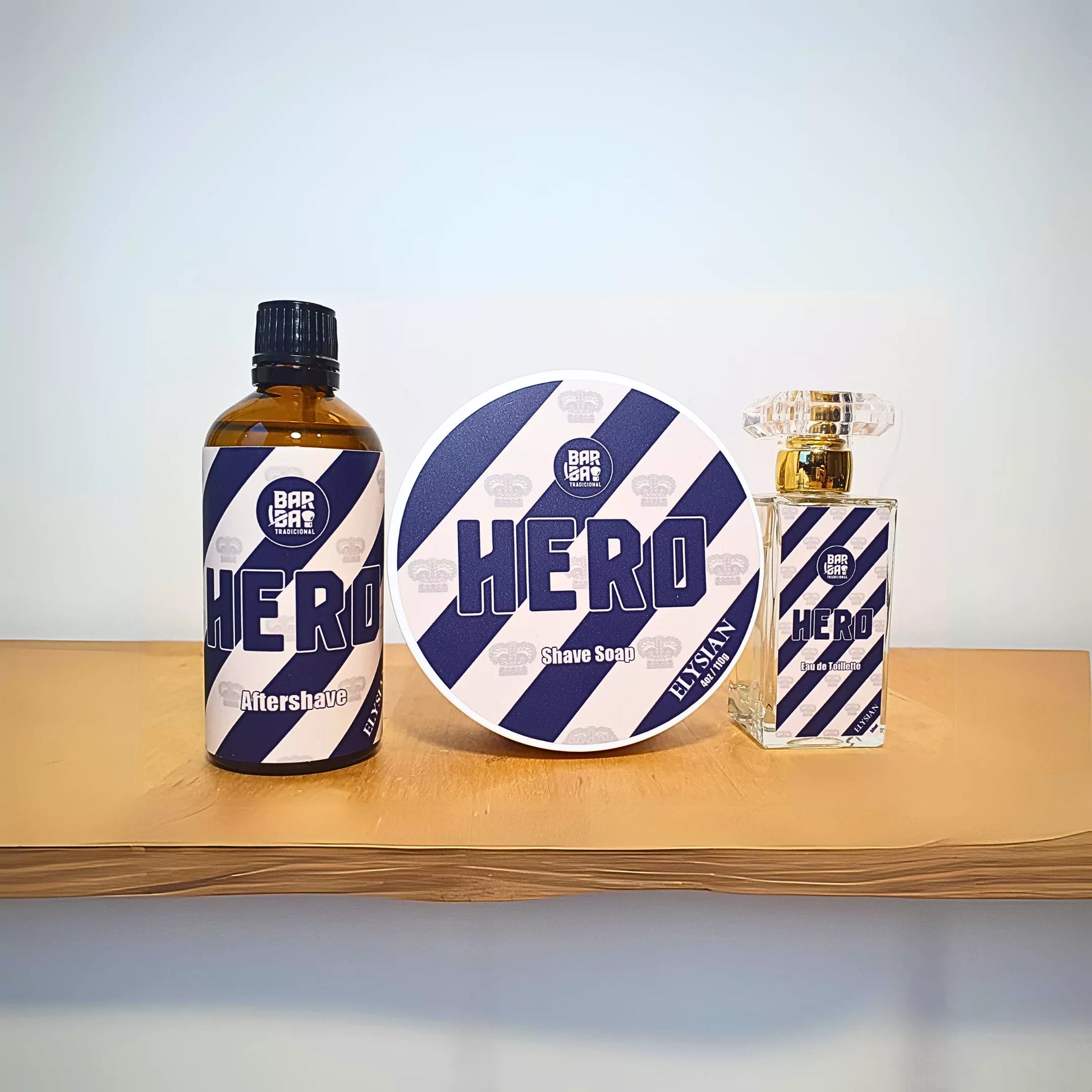 Hero - Barba Tradicional x Elysian Luxury Shaving Soap