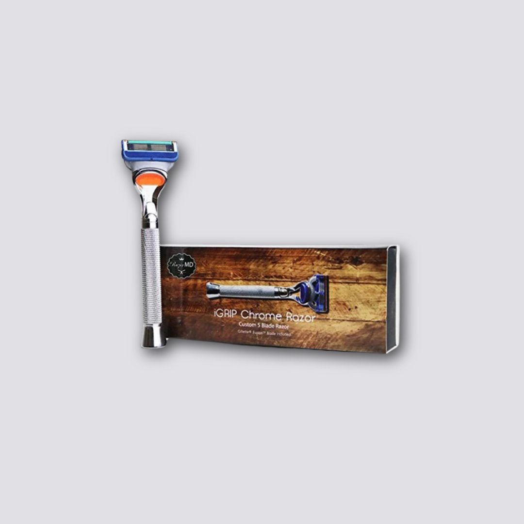 RAZOR MD iGRIP Chrome Razor - 5 blade