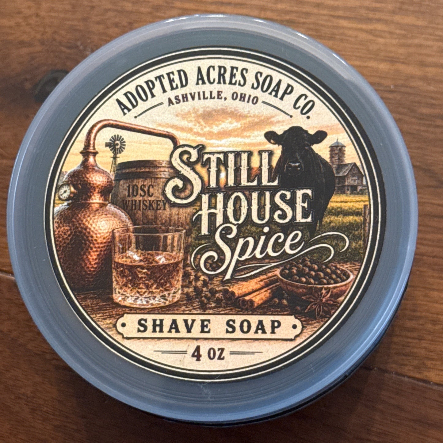 Adopted Acres Still House Spice Shaving Soap 4oz