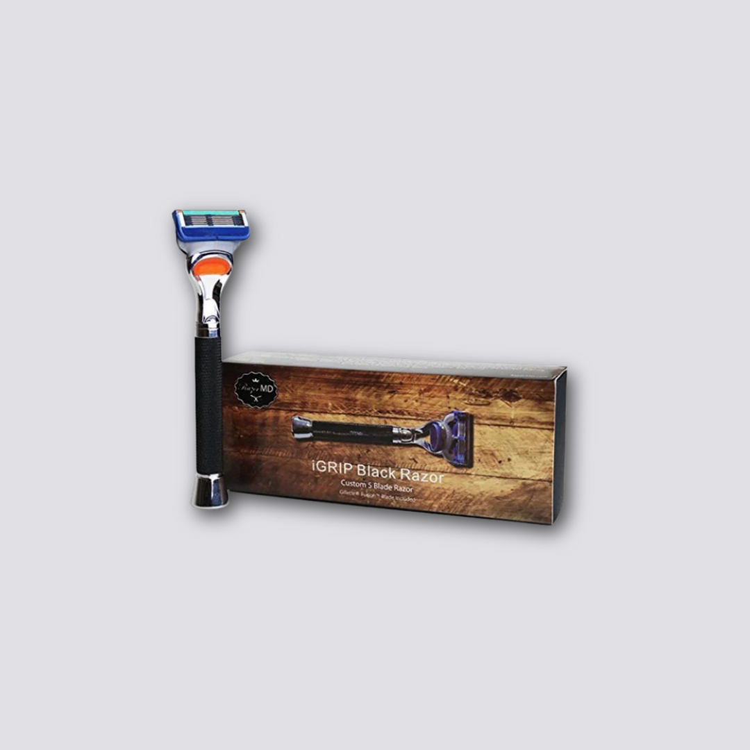 RAZOR MD iGRIP Black Razor - 5 blade
