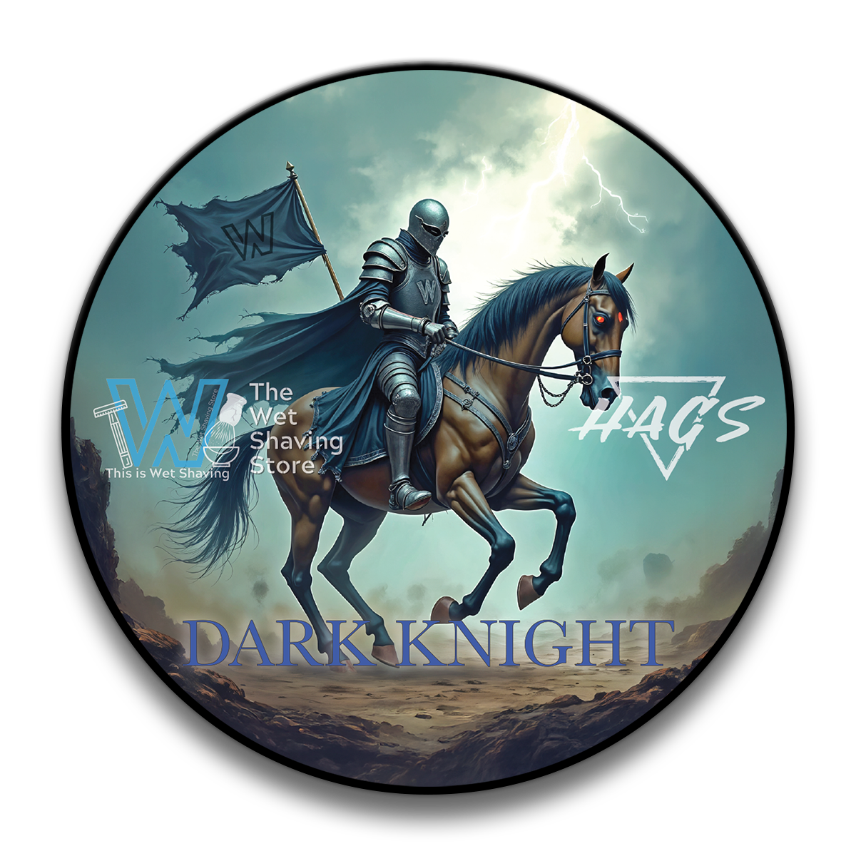 Dark Knight HAGS x TWSS Shaving Soap