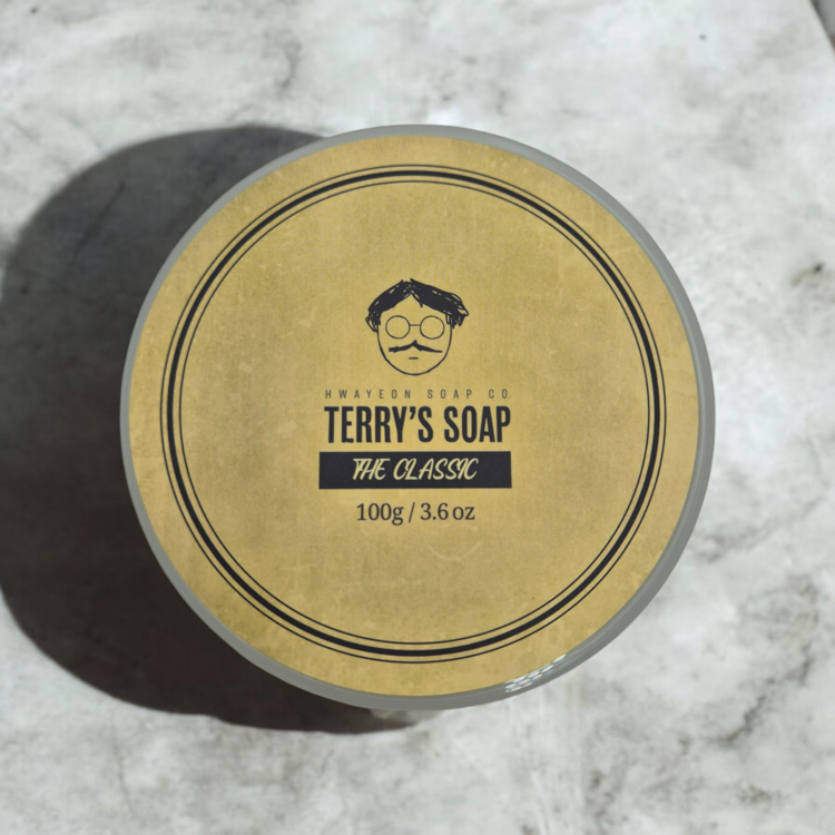 Hwayeon Soap Terry's The Soap Classic Premium Artisan Shave Soap