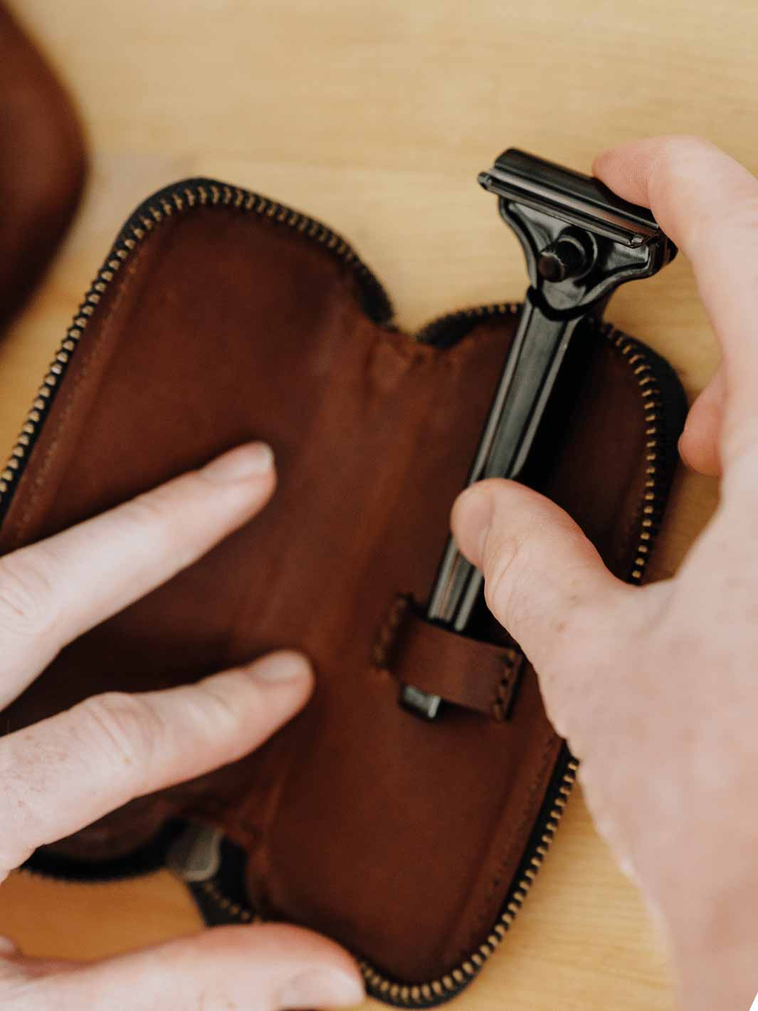 Supply The Leather Travel Case