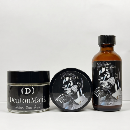 Denton Majik D24 Shave Soap & Aftershave Set