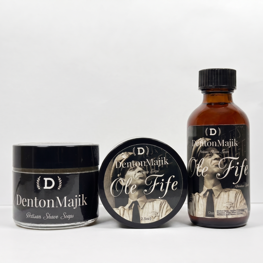 Denton Majik Ole Fife Shave Soap & Aftershave Set