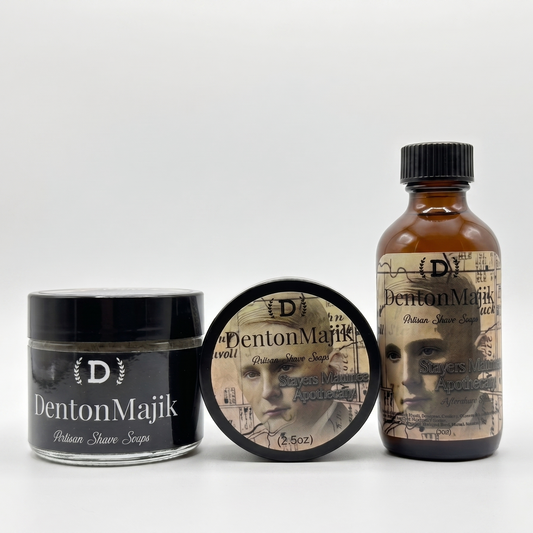 Denton Majik Strayers Maumee Apothecary Shave Soap & Aftershave Set