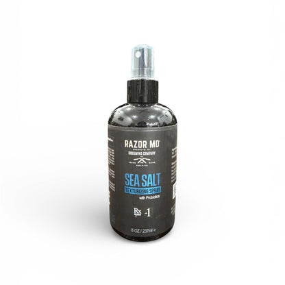 RAZOR MD SEA SALT Texturizing Spray - with Probiotics - 8oz - MADE IN USA