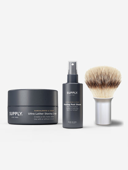 Supply Shave Accessories Set