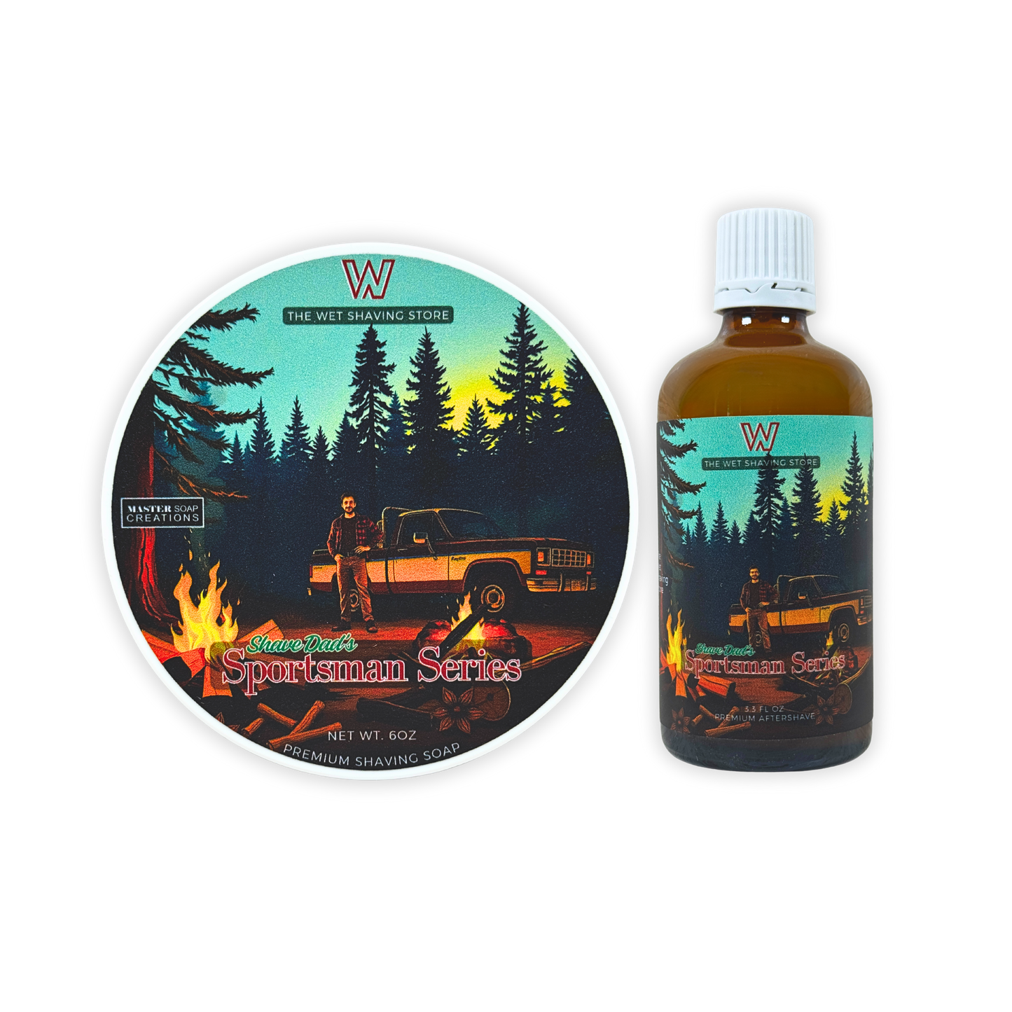 Shave Dad's Sportsman Series Aftershave Splash