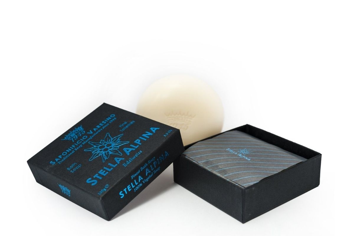 Saponificio Varesino Stella Alpina Bath Soap (Edelweiss And Hazelnut)