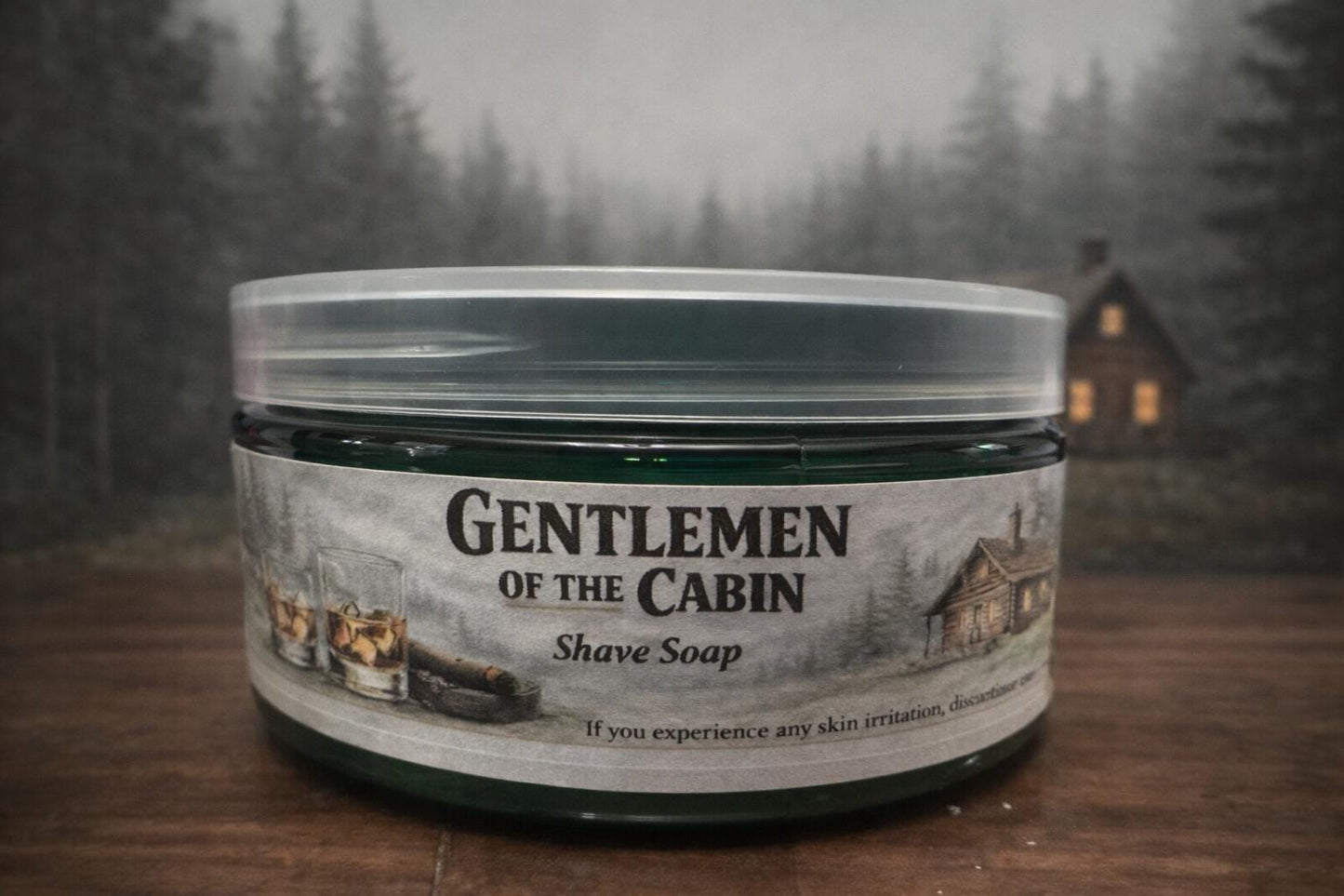 Gentlemen of the Cabin shaving soap tub
