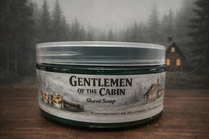 Gentlemen of the Cabin shaving soap tub