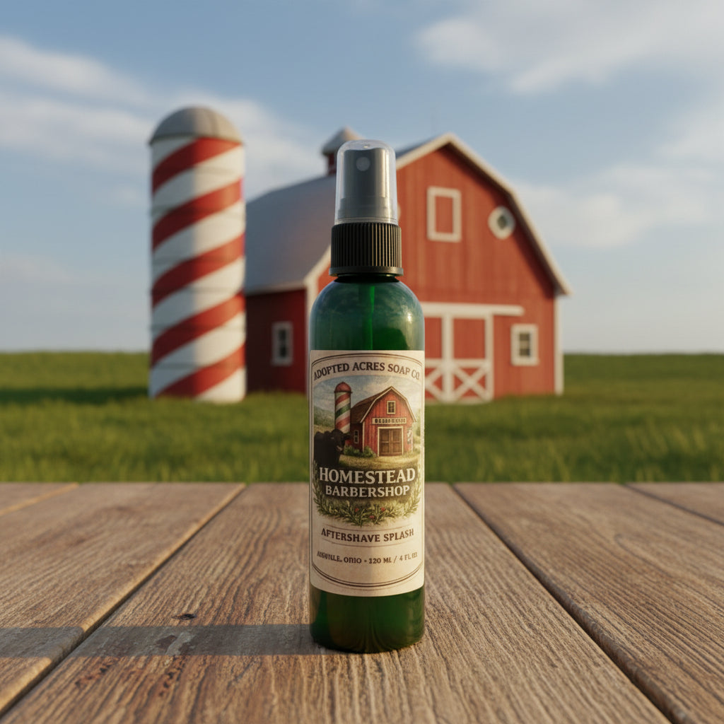 Adopted Acres Homestead Barbershop After Shave Splash 120ml