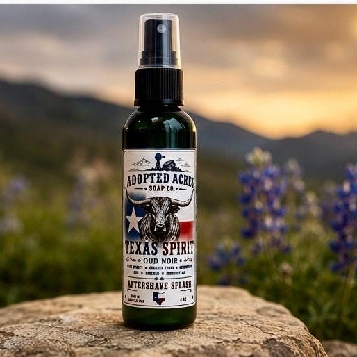 Adopted Acres Texas Spirit Oud Noir After Shave Splash 120ml