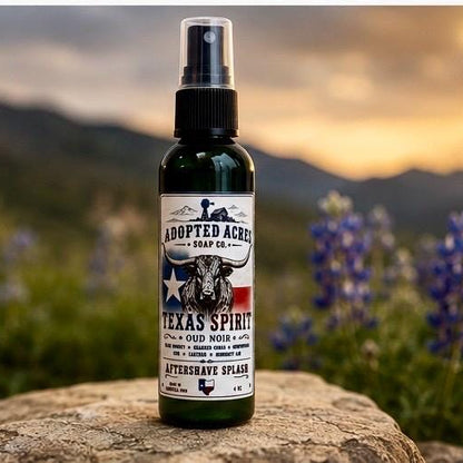 Adopted Acres Texas Spirit Oud Noir After Shave Splash 120ml