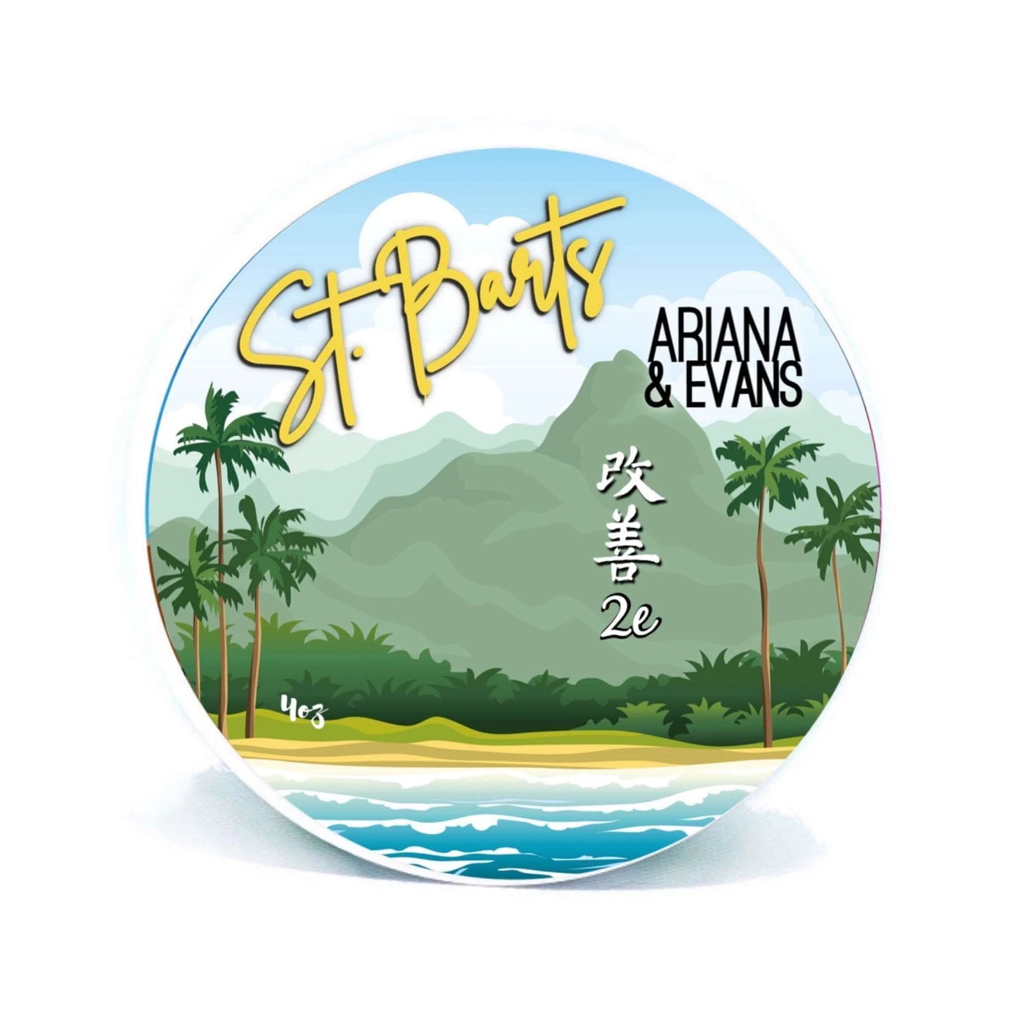 Ariana & Evans St. Barts Shaving Soap