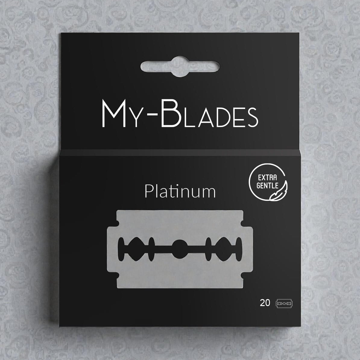 My Blades - Platinum Double Edge Razor Blades 20pk