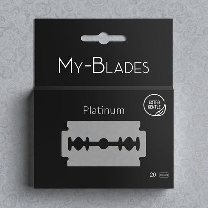 My Blades - Platinum Double Edge Razor Blades 20pk
