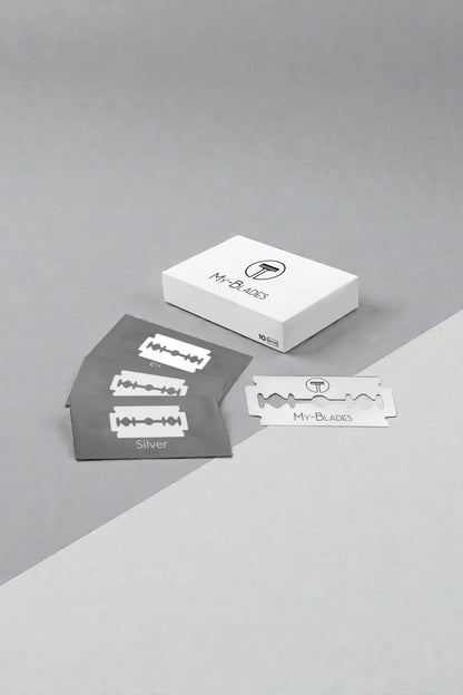 My Blades - Silver Double Edge Razor Blades 100ct.
