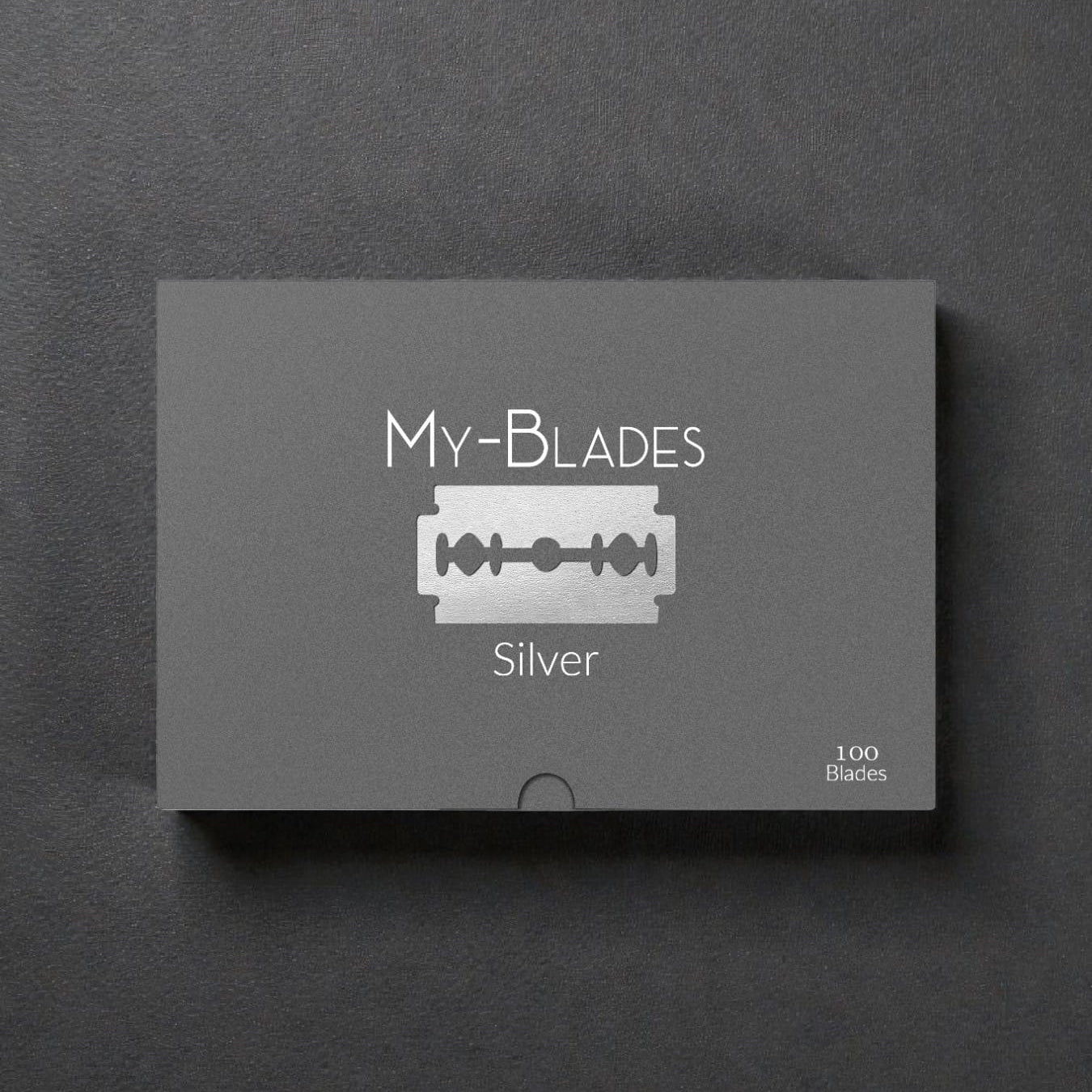 Silver Square Razorblade My Blades - Silver Double Edge Razor Blades 100ct. – The Wet Shaving Store