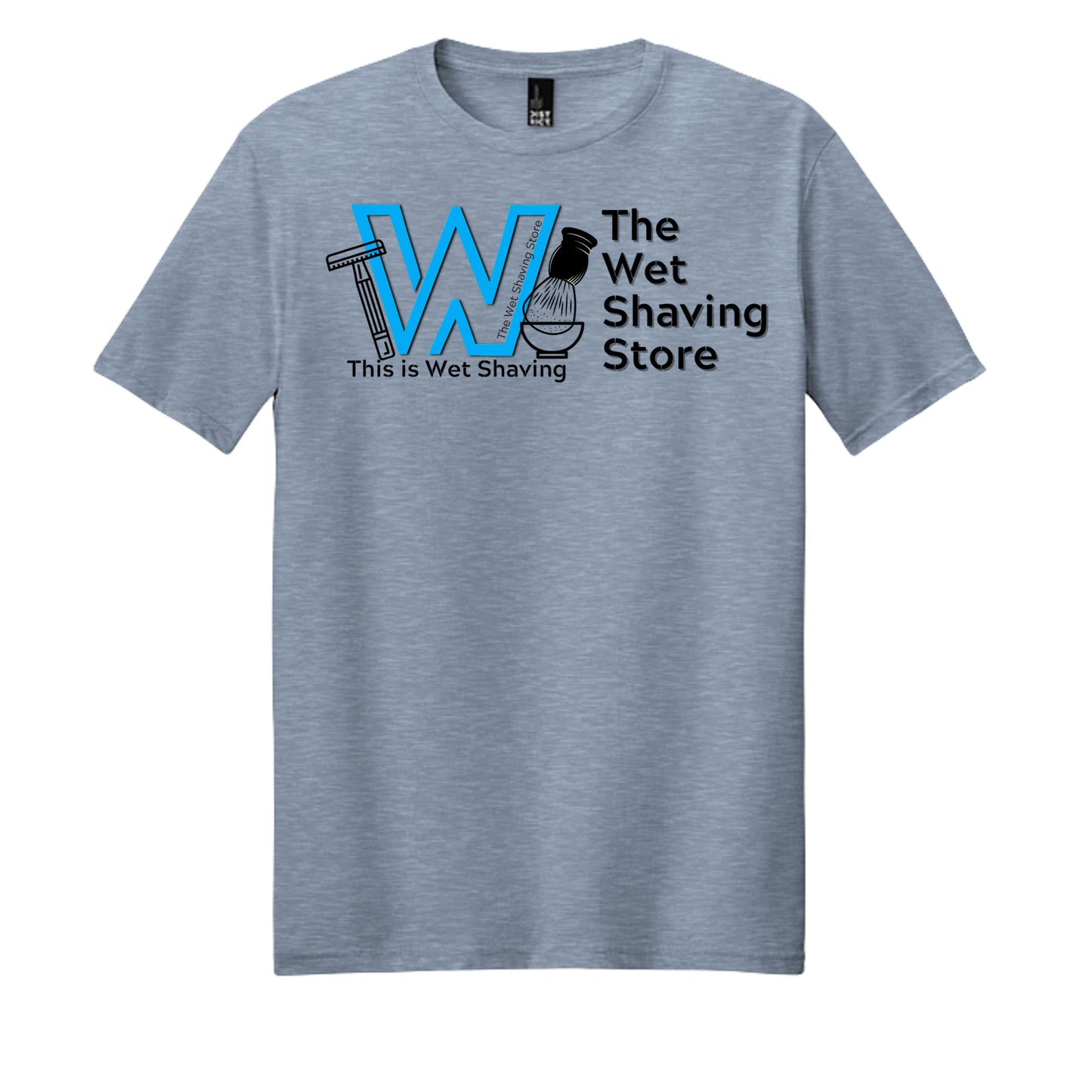 Flint Blue Heather - DM108 - FRONT