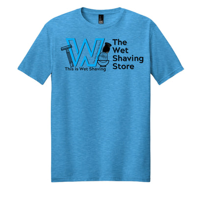 Heathered Bright Turquoise - DM108 - FRONT